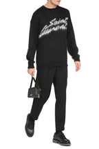 Long sleeve crew-neck sweater
