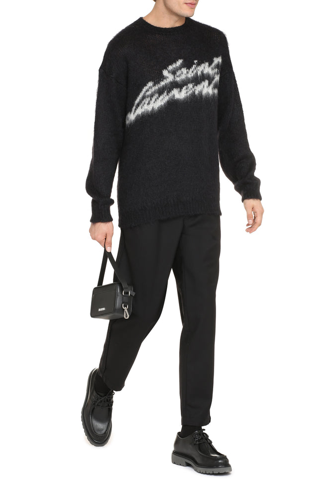 Long sleeve crew-neck sweater