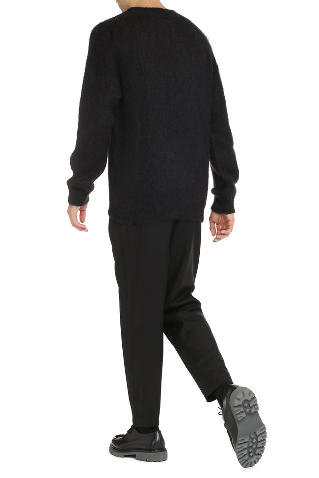 Long sleeve crew-neck sweater