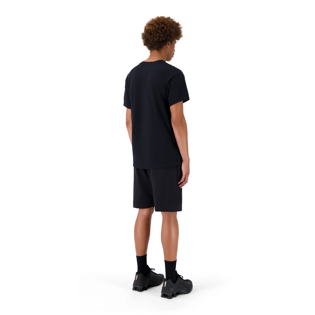 ENSEMBLE SHORT JOGGING NOIR + T-SHIRT
