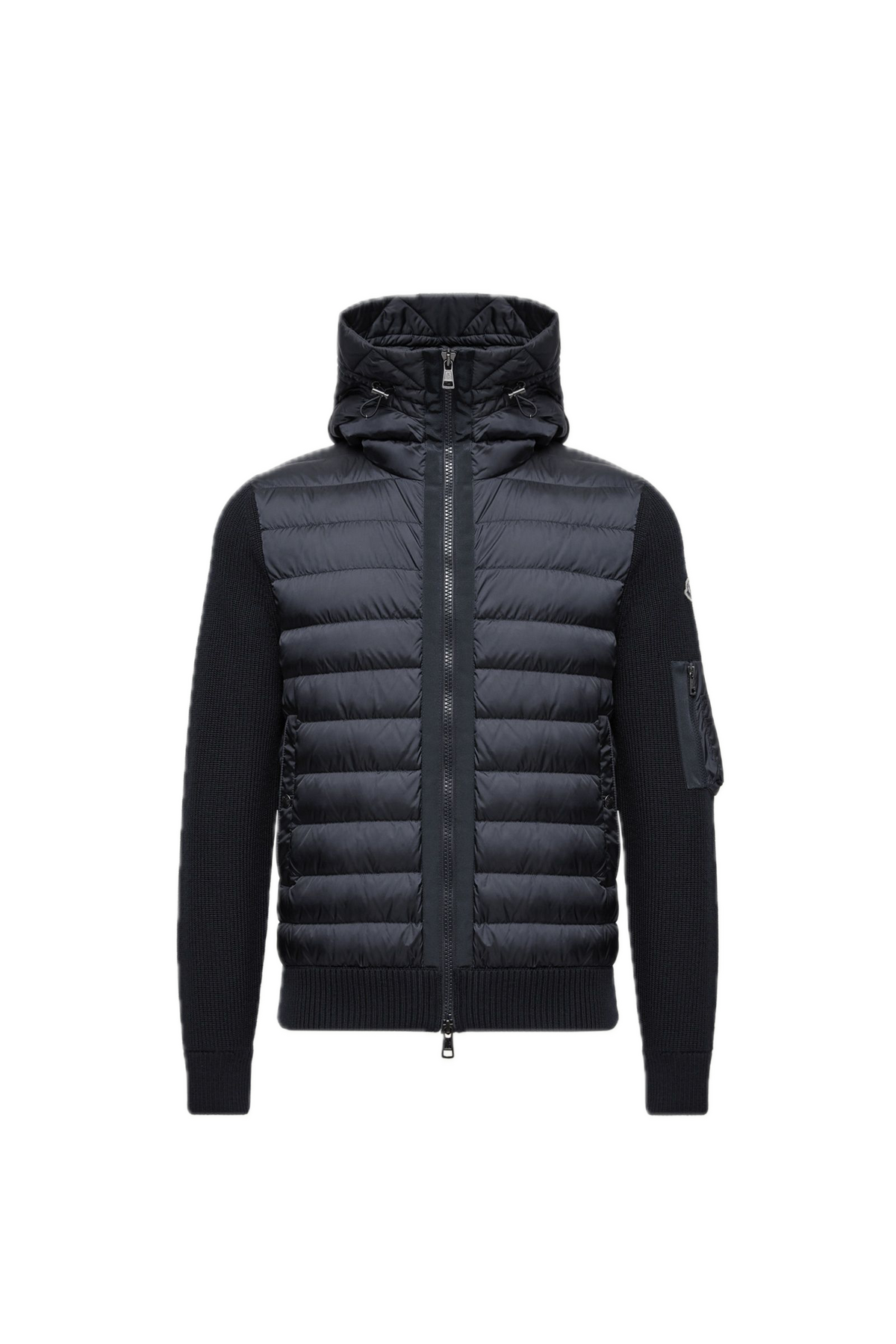 Cardigan zippé matelassé